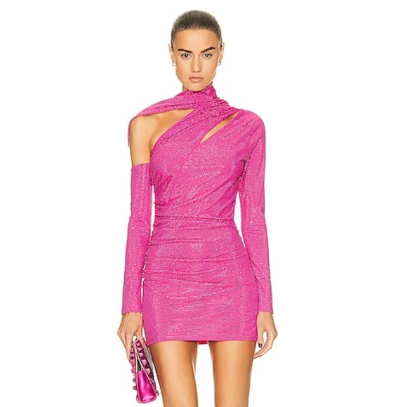 cult gaia Dresses & Skirts - Cult Gaia “Nicole” dress in dragonfruit